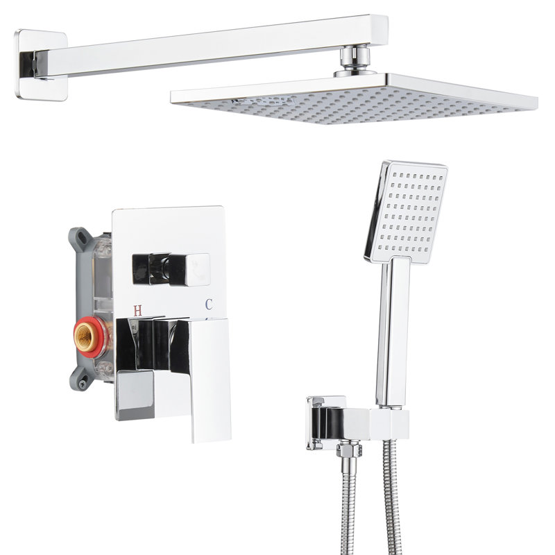 Système de douche complet, Chrome poli