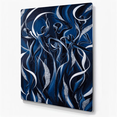 Art mural abstrait gris 44