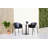 Lofties 2 - Person Metal Patio Dining Set with Round Table