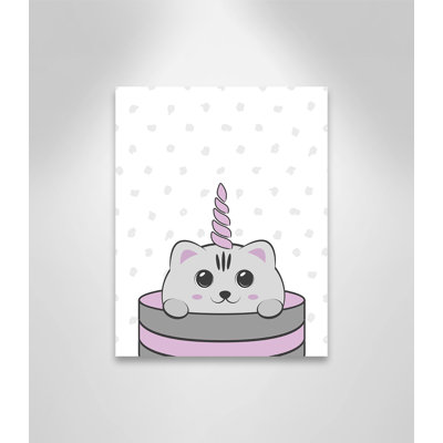 Art sur toile caticorn