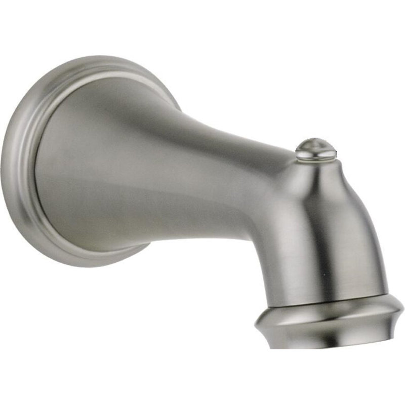 Victorian Wall Mounted Tub Spout Trim, Brilliance Stainless