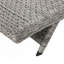 Chaise longue en osier
