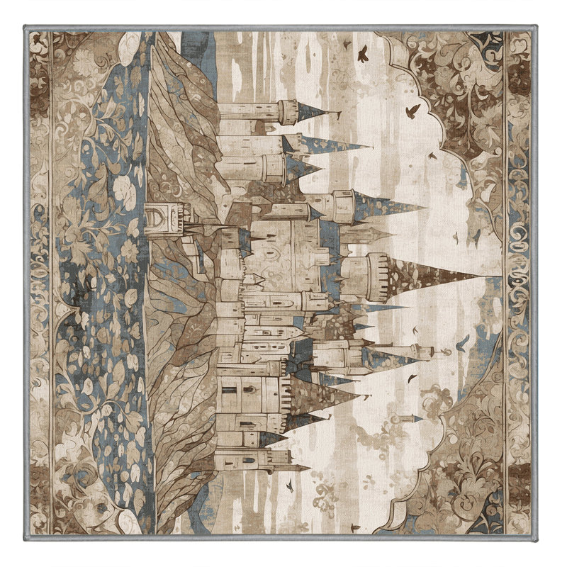 Royal Crest Rug, Square 6'