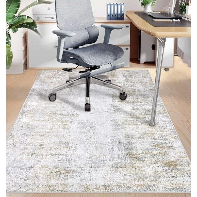 Tapis de chaise de bureau pour plancher de bois franc / carrelage 47 po x 59 po
