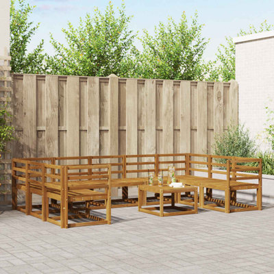 304cm Wide Patio Sectional Set
