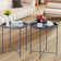 Annaleese Foldable Tray Cross Legs End Table