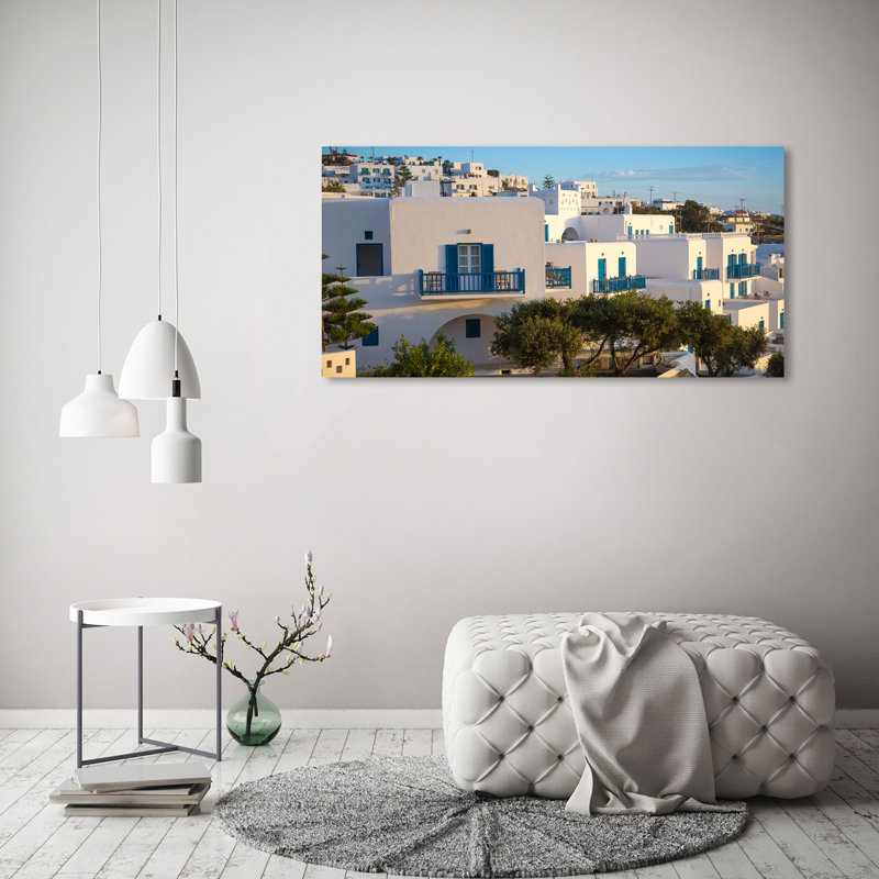 Mykonos Greece - Wrapped Canvas Print