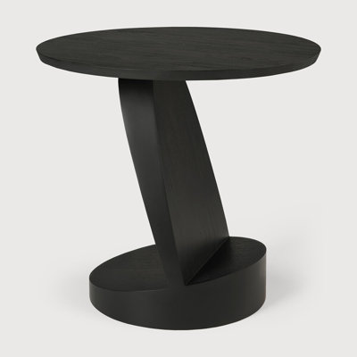 Oblic Solid Wood End Table