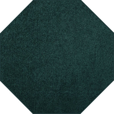Tapis de couleur unie Ambiant Galaxy Way vert forêt