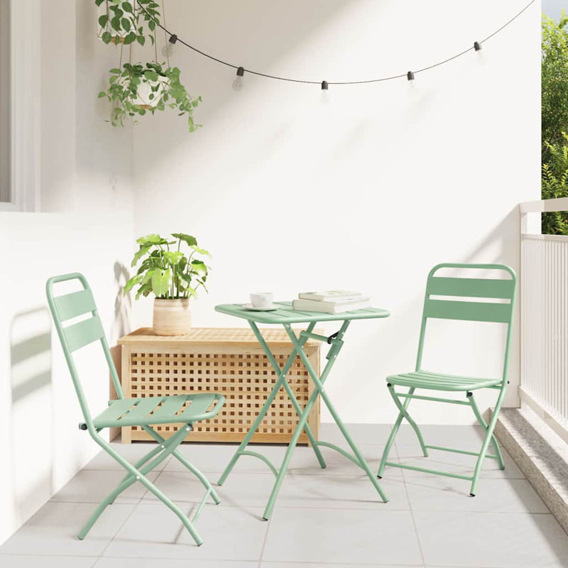 Patio Dining Side Chair, Green