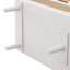 Armoire de rangement 43,53 ", 6 tiroirs, blanc. Espace de rangement pratique et pratique pour 6 pièces de chambre à coucher et de salon, organisé