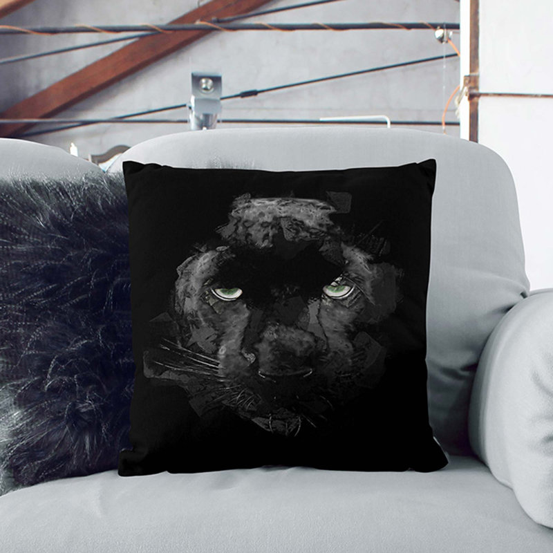 Square Throw Cushion, 55cm H x 55cm W x 20cm D