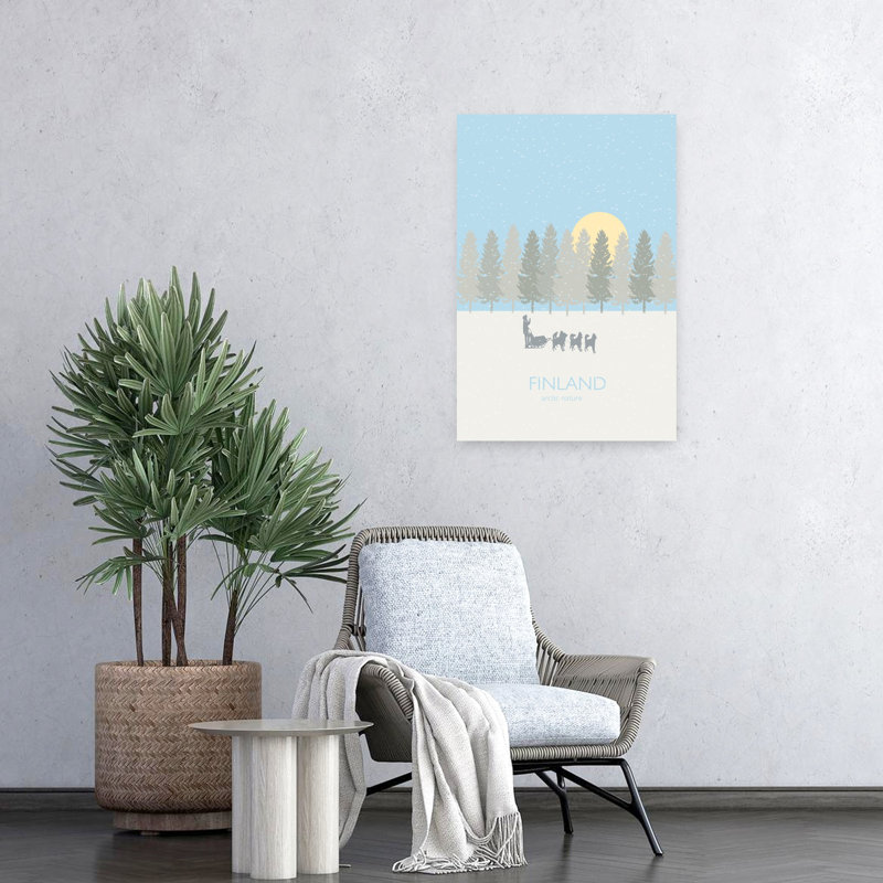 Art contemporain contemporain avec arbre abstrait, H 24 po x l 16 po