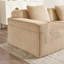 Canapé modulaire modulaire à 3 places en forme de U sans os, canapé modulaire Cloud avec assise profonde, canapé modulaire moderne à 3 places avec coussins décoratifs et 2 repose-pieds amovibles, tissu en velours côtelé-888983670-888983676-888983672