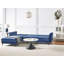 Aliyha 4 Seater Velvet Sofa Bed-308520833-308520863