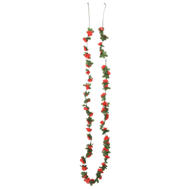 250cm Faux Garland, 250cm H, Red/Green/Pink
