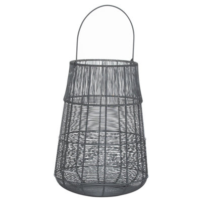 Wood Tabletop Lantern