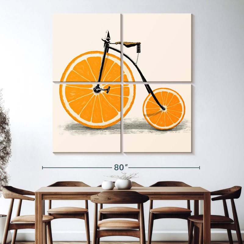 Vélo orange Mehar, H 74 po x l 74 po