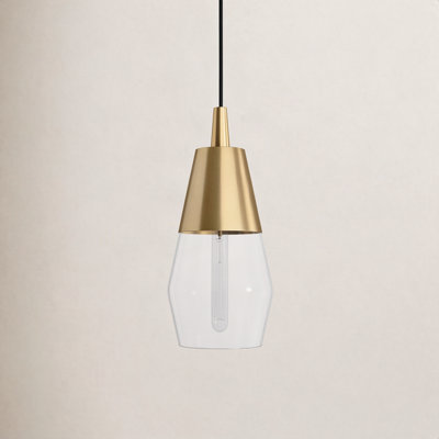 Seraphina Single Light Glass Dimmable Pendant