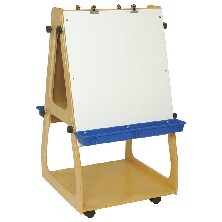 Childcraft Folding Adjustable Wood Board Easel