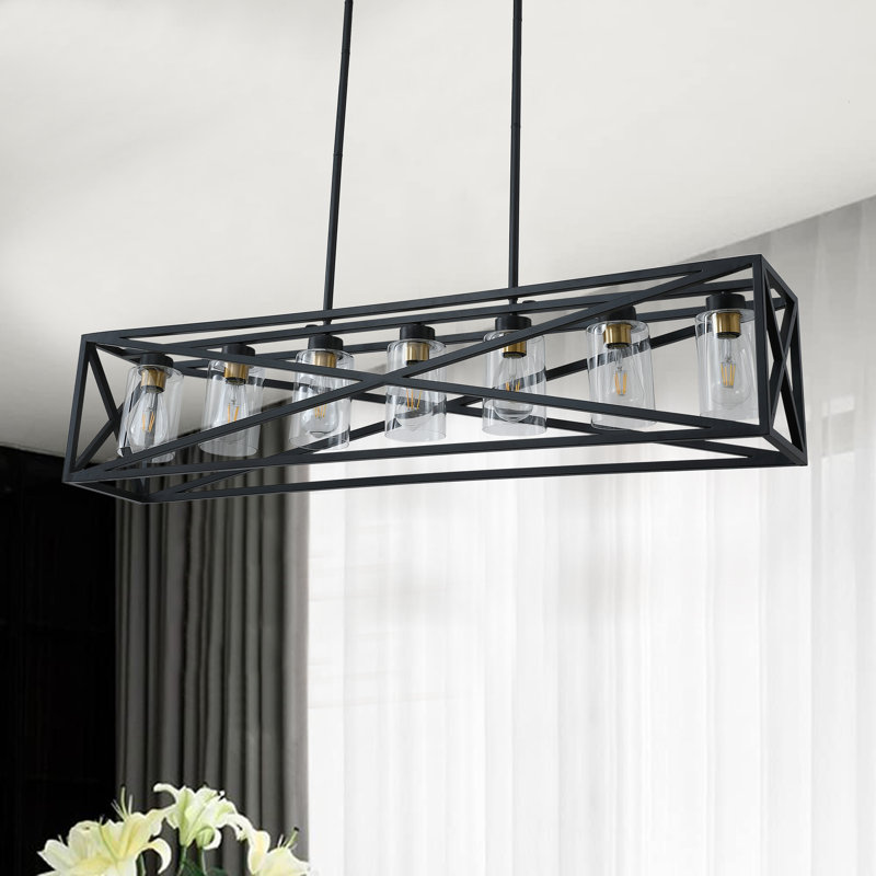 7 - Light Black Kitchen Island Pendant