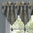 Messina Navy Window Ascot Valance