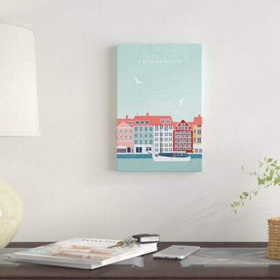 « copenhague », impression sur toile