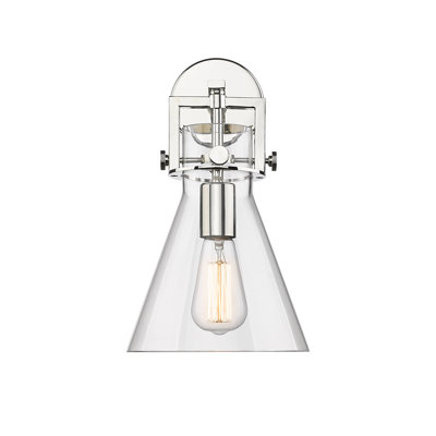 Skokie Steel Armed Sconce