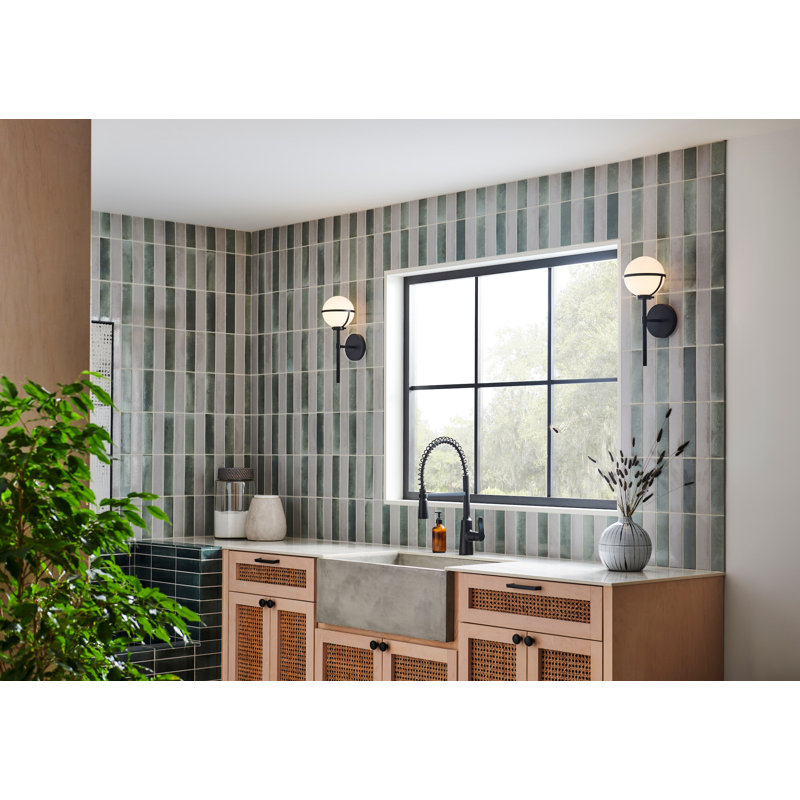 Adneta Steel Wallchiere, Black