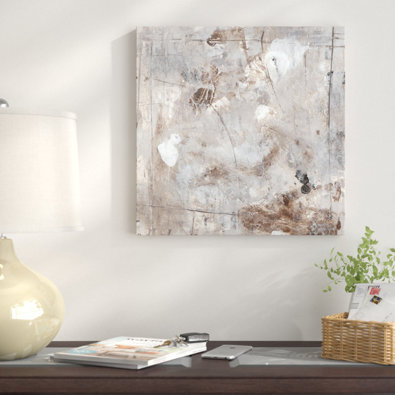 « neutral jostle ii », reproduction d’art sur toile tendue, H 37 po x l 37 po x P 1,5 po, Toile tendue, Pas de tapis