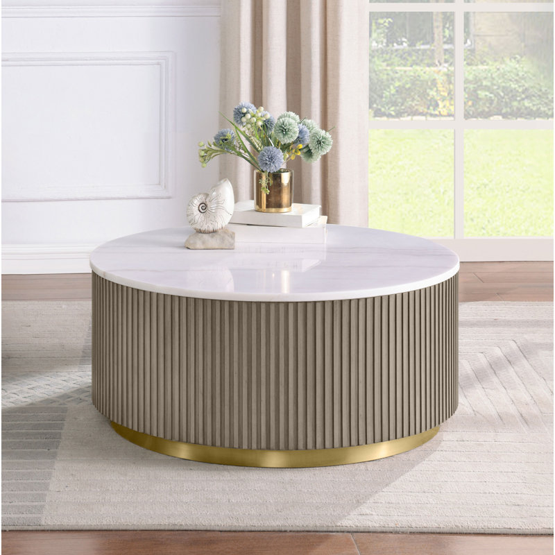 Table basse Sennewald Greige