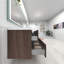Ensemble de meuble-lavabo double mural 84 po Asaya-828114373
