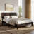 Farmhouse Wood Bed Platform with Headboard-2140697803-2140697814