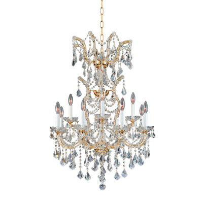 Lustre en cristal Amii Collection 26X38 Chrome