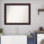 Miroir mural de salle de bain en bois 28,25 x 22,25 po Signore-1755795951