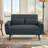 48.43" W Small Upholstered Loveseat Couch-547124610