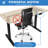 Mount-it Electric Sit-stand Desk With Tabletop-125117534