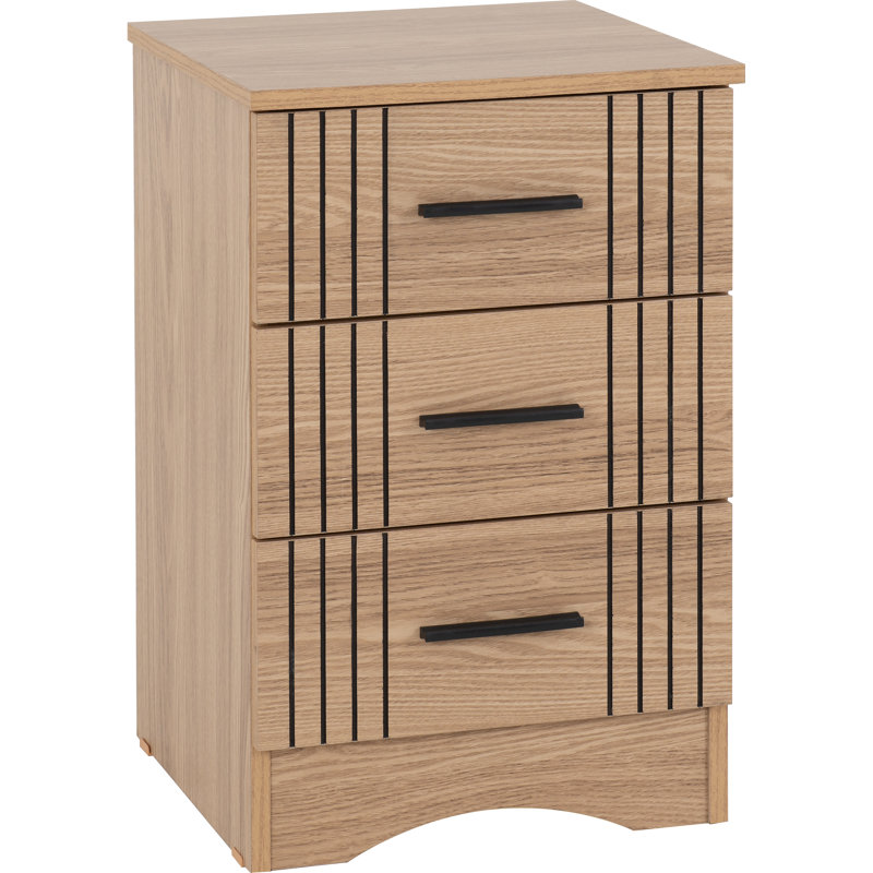 Tannah 40cm W Manufactured Wood Bedside Table