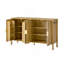 Armoire de rangement avec porte à rayures 57,5 po U_Style Modern Sideboard-1402591385