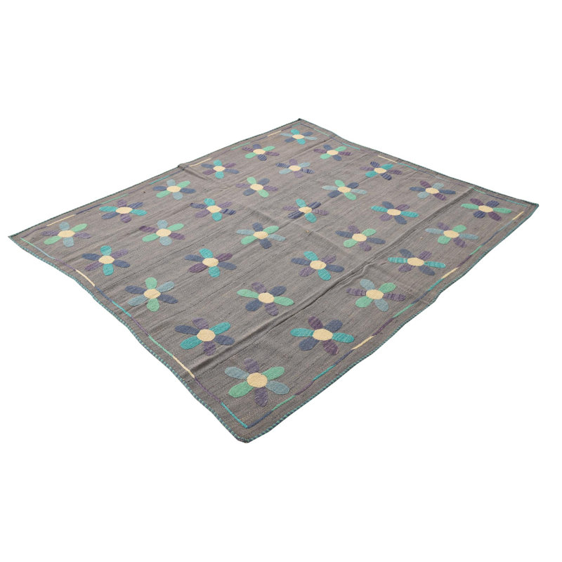 Tapis bleu clair Odell