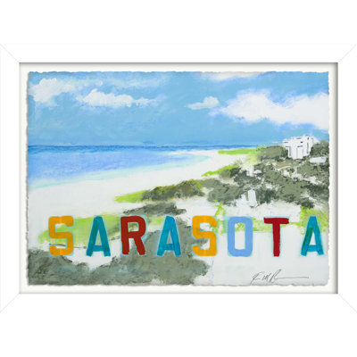"Sarasota" par Robert Robinson sur papier d'art