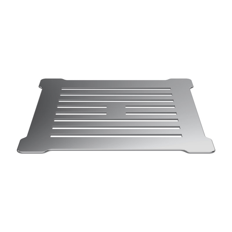 Shower Trays 11.5cm Square Shower Waste, Chrome