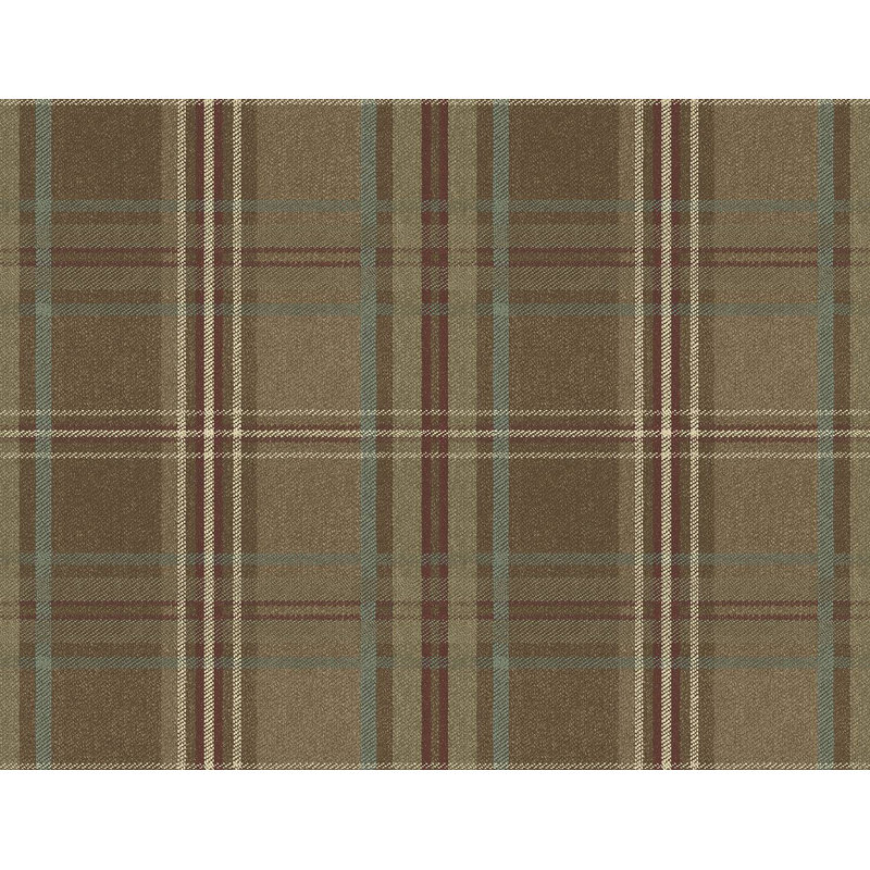 Rouleau de papier peint L 27 pi x l 27 po Akxel, Hickory / marron
