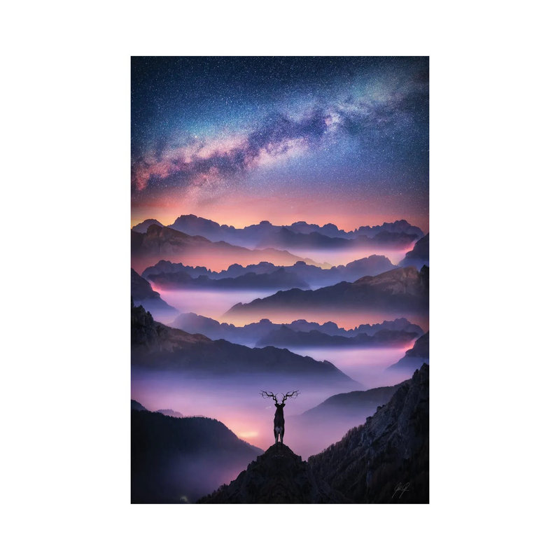 King View by Kathrin Federer - Wrapped Canvas Print, 66.04 cm H x 45.72 cm W x 1.91 cm D