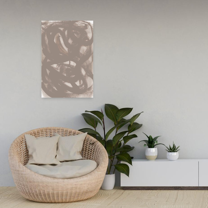 Art contemporain contemporain abstrait, H 24 po x l 16 po
