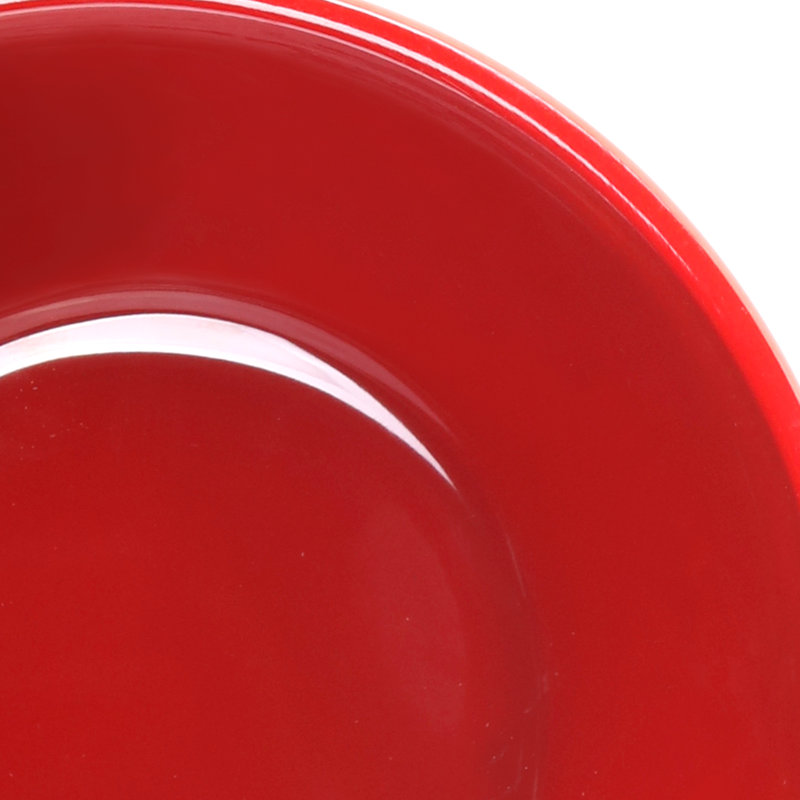Bol rond en mélamine 4,75 po Maya, Rouge