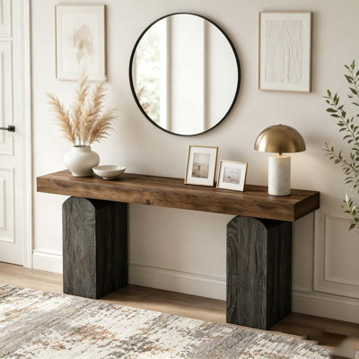 Console de style contemporain
