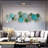 Metal 3d Wall Decoration For The Head Of The Sofa Bed Background Wall-563797238