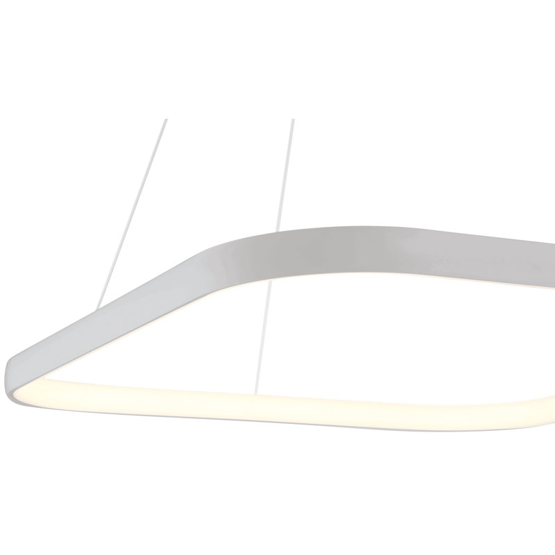 Erine 1 - Light LED Unique/Statement Pendant, Satin
