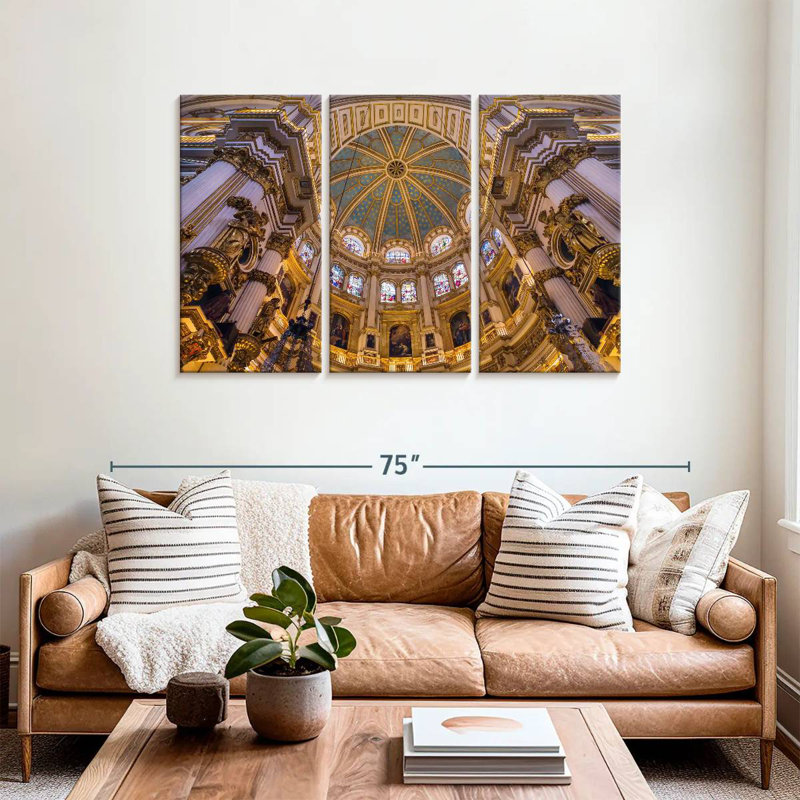 Rorry Granada Cathedral Interior, 36" H x 57" W